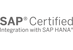 [Bitte nicht vergessen zu übersetzen in "Deutsch" :] Certified for SAP HANA
